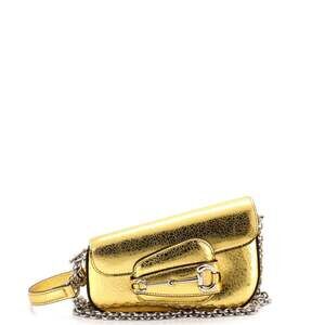 Gucci Horsebit Asymmetric Shoulder Bag #225617G16B